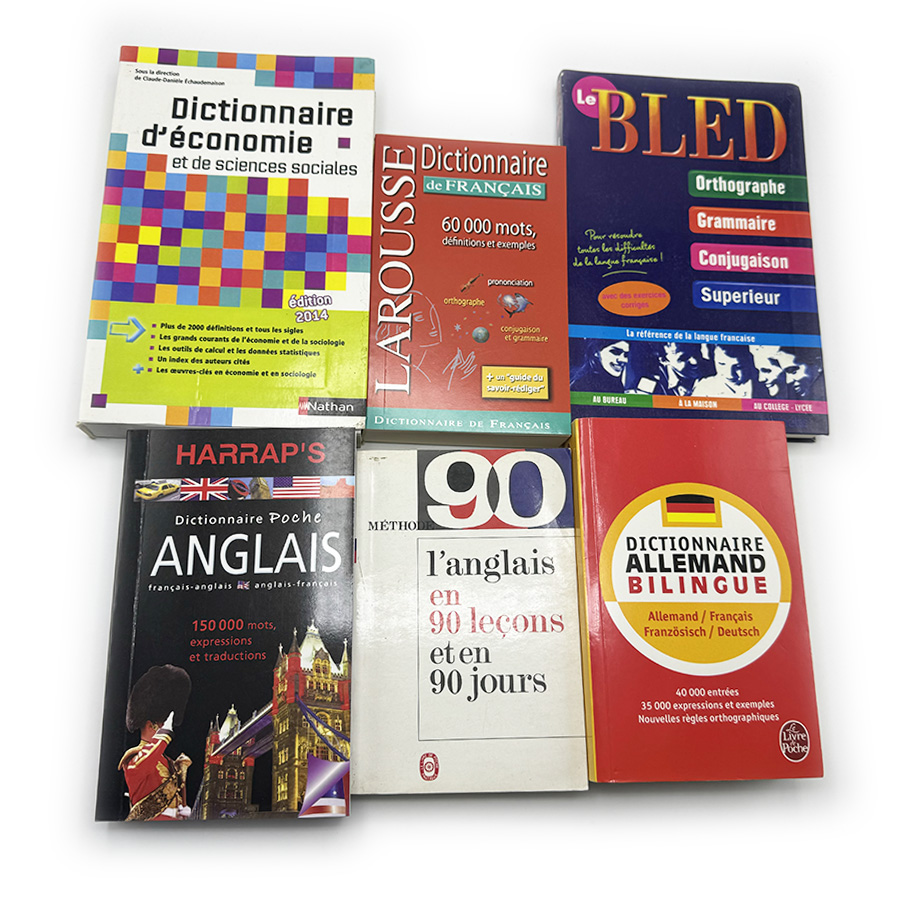 Book Printing Factory Custom French Dicti