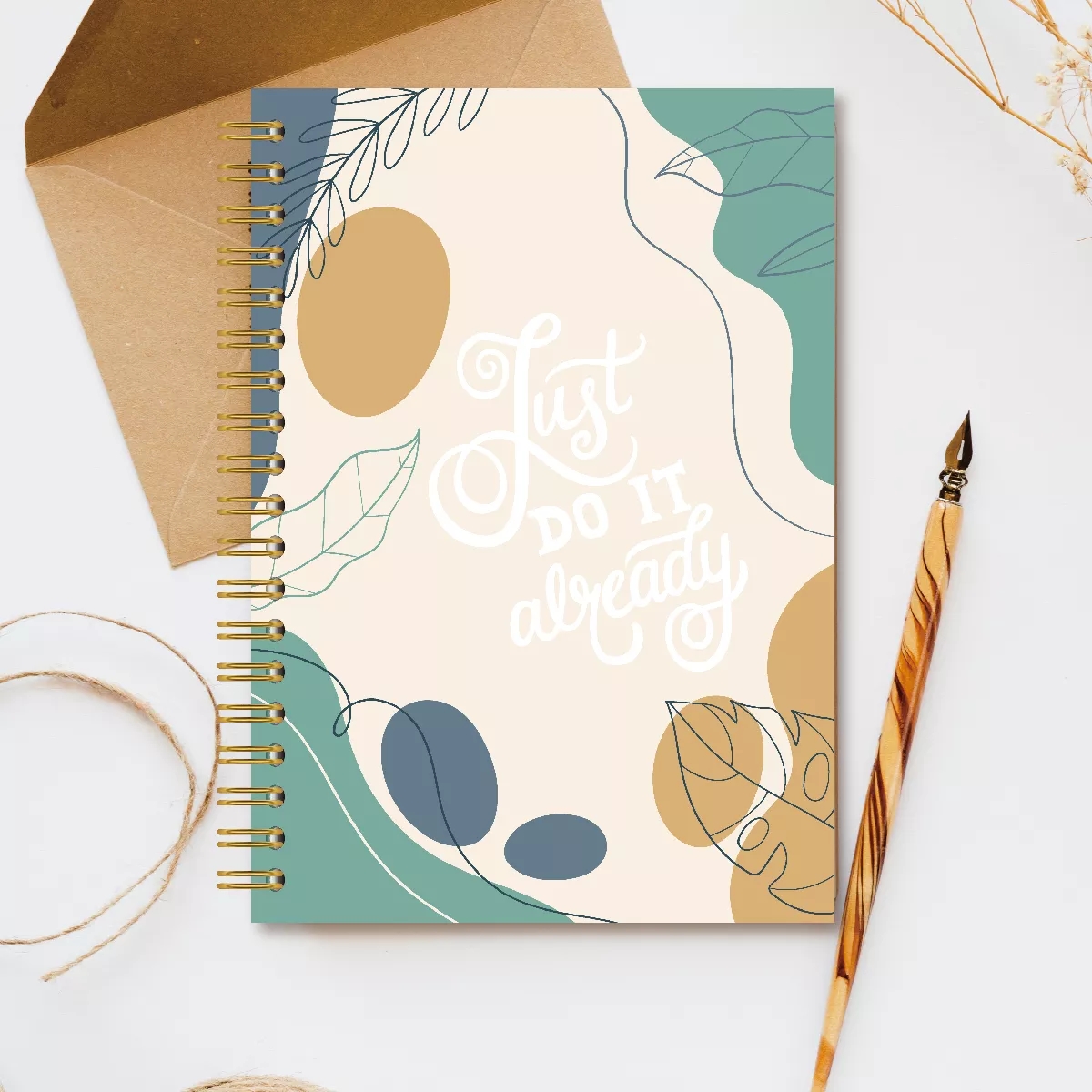 Customizable Notebook Monthly P